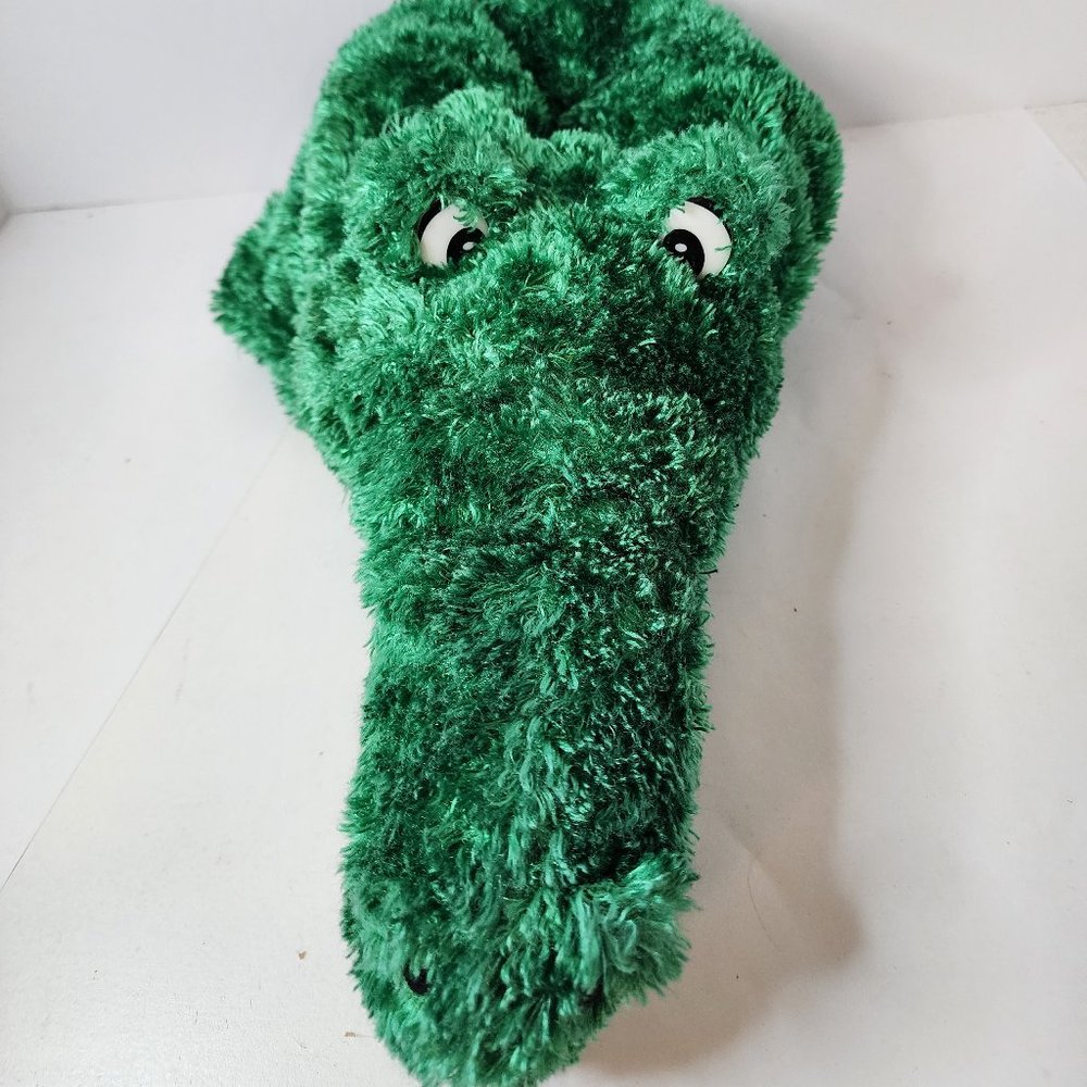 Green Alligator Chrisha Playful Plush Alligator Hat